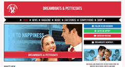 Desktop Screenshot of dreamboatsandpetticoats.com